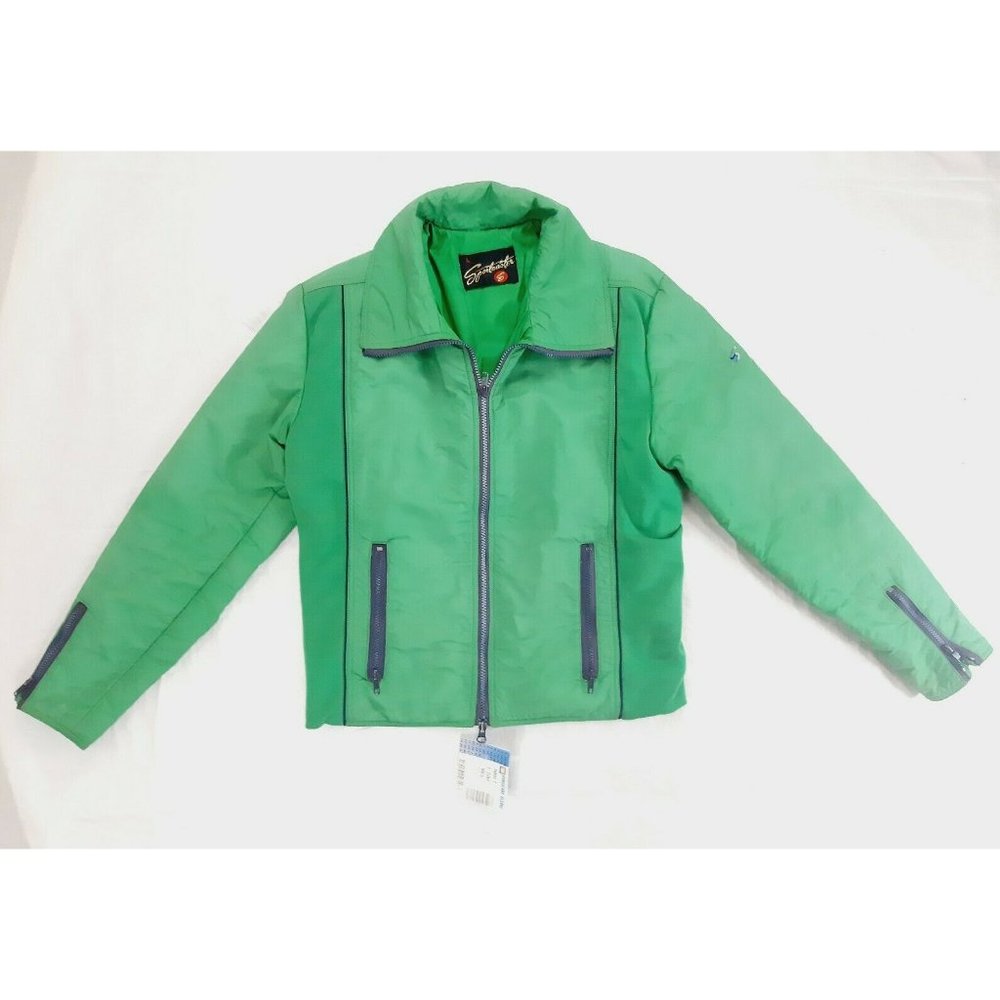 Vintage Sportcaster Seattle Green Light Ski Jacket - Dead Stock - NWT